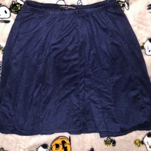 Brandy Melville Navy skater skirt